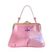 Vivienne Westwood Belle Heart Frame Purse Pink