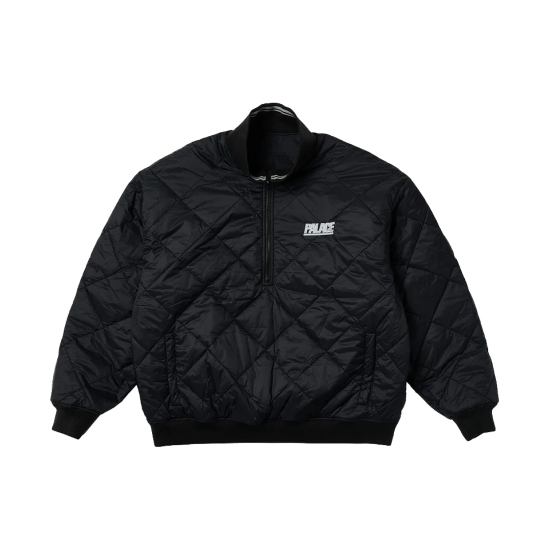 팔라스 리버시블 퀼트 스포츠 봄버 블랙 - 23SS(Palace Reversible Quilted Sports Bomber Black - 23SS) - 2