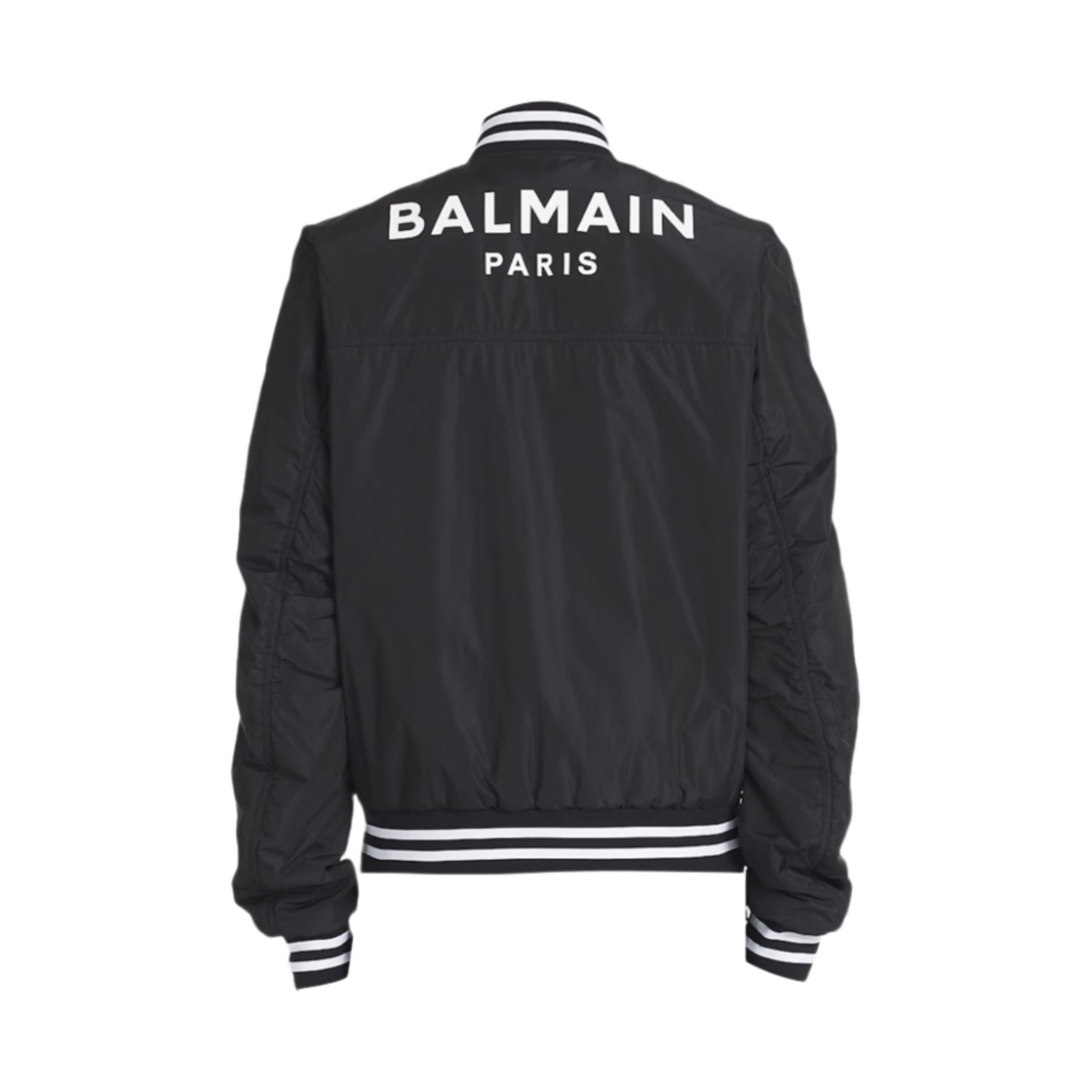 발망 나일론 봄버 자켓 블랙(Balmain Nylon Bomber Jacket Black)