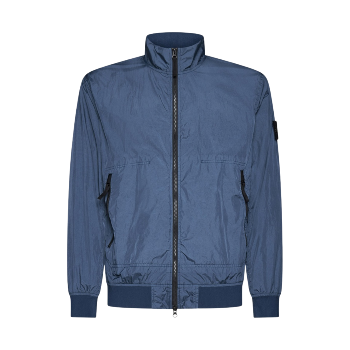 스톤 아일랜드 42822 가먼트 다이드 크링클랩스 나일론 블루종 아비오 블루 - 23SS(Stone Island 42822 Garment Dyed Crinkle Reps Nylon Blouson Avio Blue - 23SS) - 1