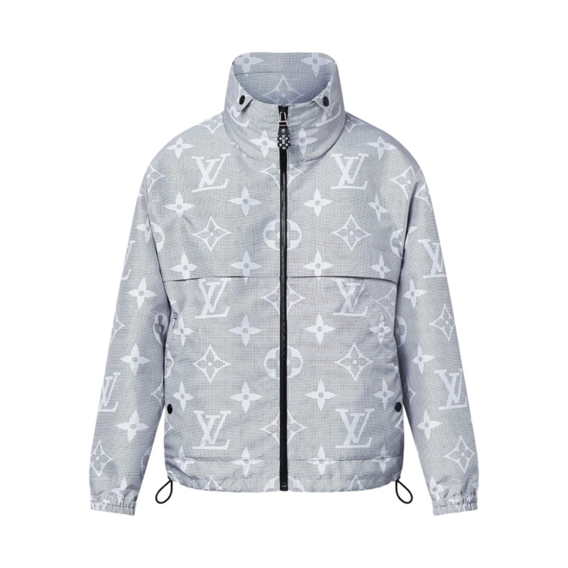 (W) 루이비통 인버티드 마히나 모노그램 파카 그레이((W) Louis Vuitton Inverted Mahina Monogram Parka Grey) - 1