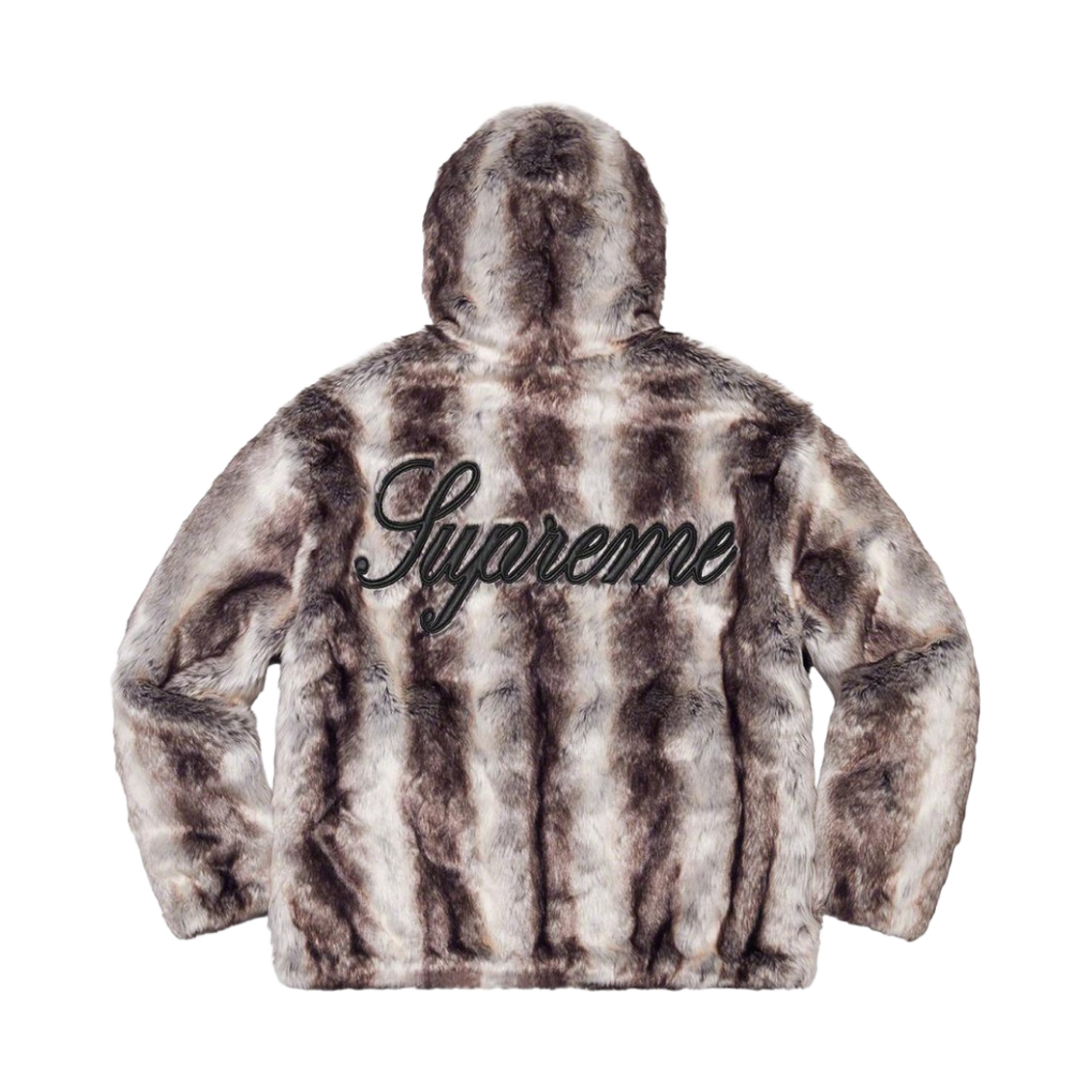 슈프림 포우 퍼 리버시블 후드 자켓 블랙 - 20FW(Supreme Faux Fur Reversible Hooded Jacket Black - 20FW) - 3