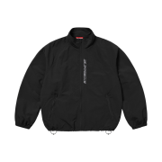 Supreme Contrast Zip Track Jacket Black - 25SS