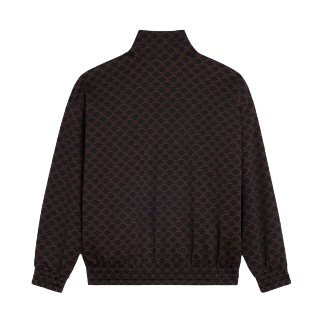 셀린느 모노그램 저지 트랙수트 자켓 블랙 브라운(Celine Tracksuit Jacket in Monogram Jersey Black Brown) - 2