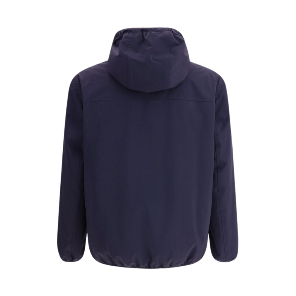 브루넬로 쿠치넬리 본디드 나일론 써모 패딩 로고 후드 자켓 네이비 블루(Brunello Cucinelli Bonded Nylon Hooded Jacket with Thermore Padding and Logo Navy Blue) - 2