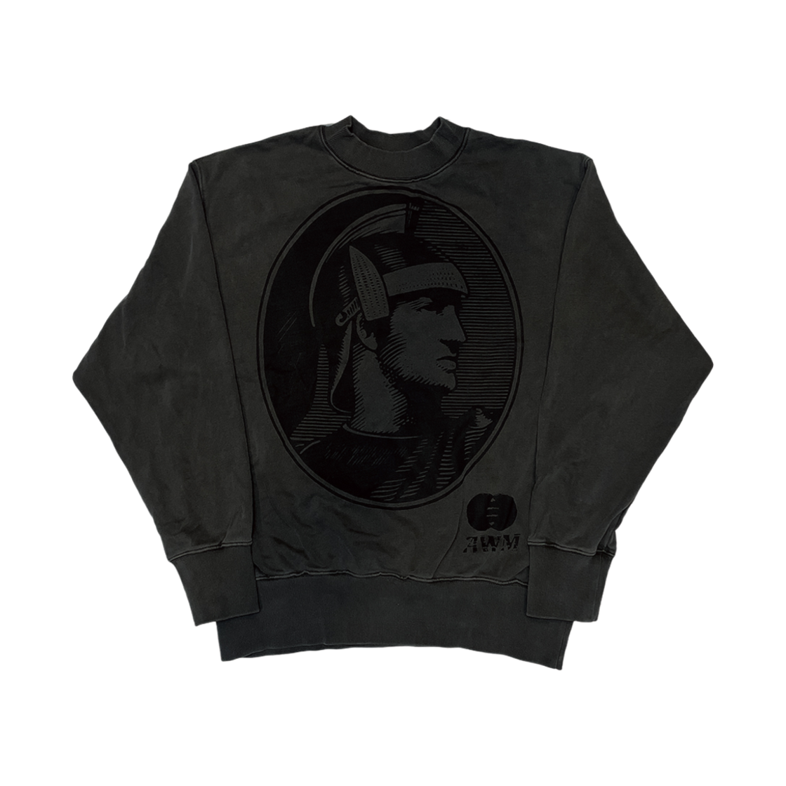 CCS508_Ch Artwork Museum Credit Card Sweatshirt Charcoal