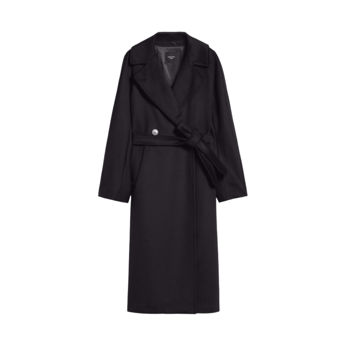 (W) 막스마라 레지나 울 코트 네이비((W) Max Mara Resina Wool Coat Navy) - 1