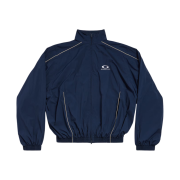 Balenciaga Loop Sports Icon Large Tracksuit Jacket Navy Blue