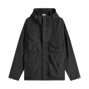 C.P. Company Flatt Nylon Goggle Jacket Black - 25SS