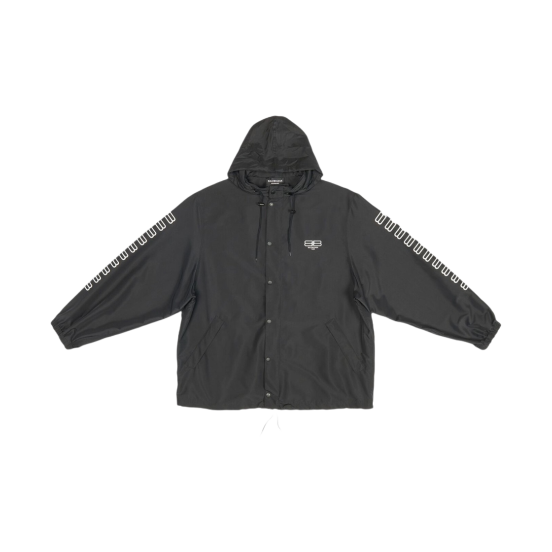 발렌시아가 쇼츠 윈드브레이커 블랙(Balenciaga Short Windbreaker Black) - 1