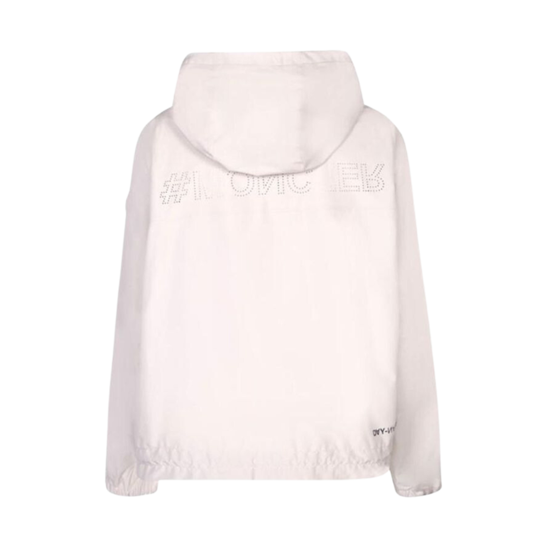 (W) 몽클레르 파네스 후드 자켓 화이트 아이보리 - 24SS((W) Moncler Fanes Hooded Jacket White Ivory - 24SS) - 2