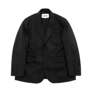 [KREAM 단독] Haleine 3 Stitch Faux Leather Blazer Black