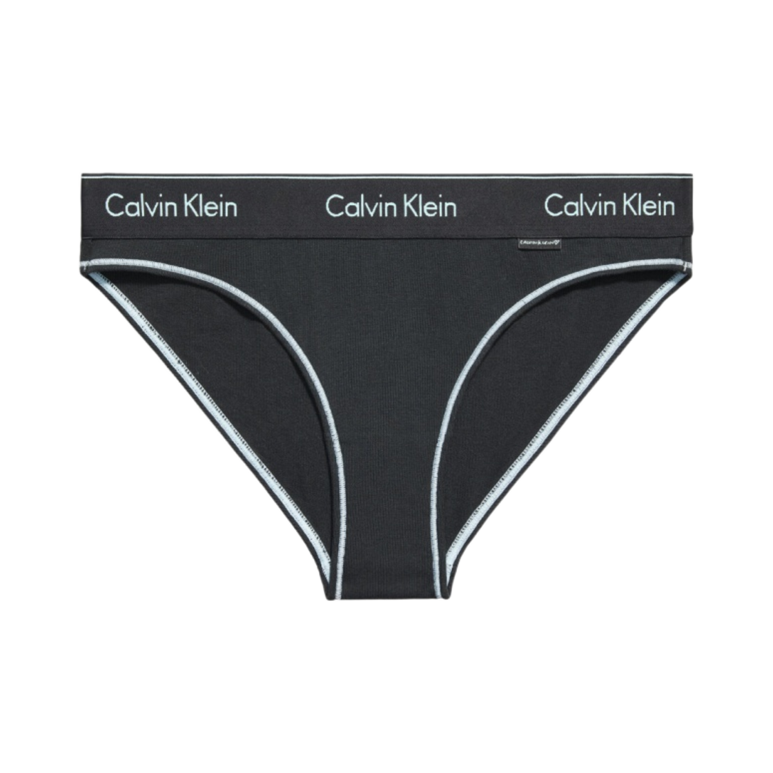 (W) 캘빈 클라인 x 제니 오가닉 코튼 립 비키니 팬티 블랙 뷰티