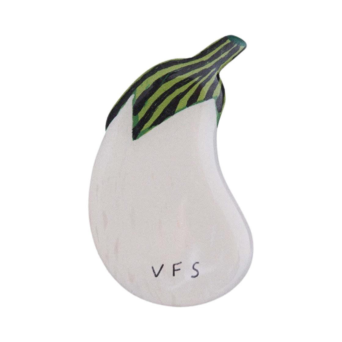 PGWE_0 Vegetable Flower Studio White Eggplant Phone Grip