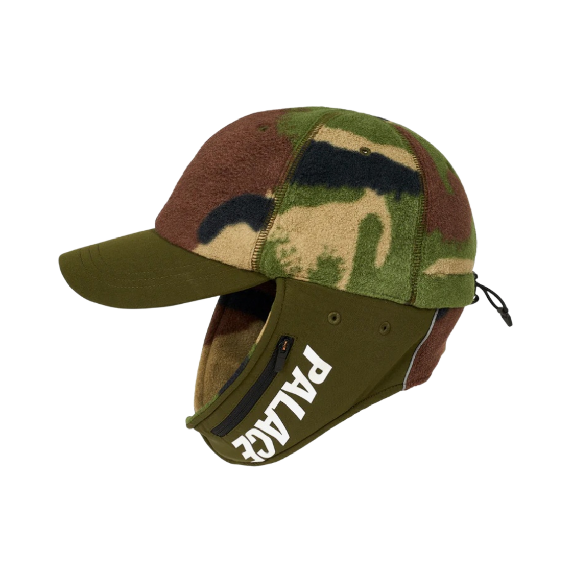 팔라스 폴라텍 웜돔 이어플랩 5-패널 우드랜드 카모 - 23FW(Palace Polartec Warmdome Earflap 5-Panel Woodland Camo - 23FW) - 3
