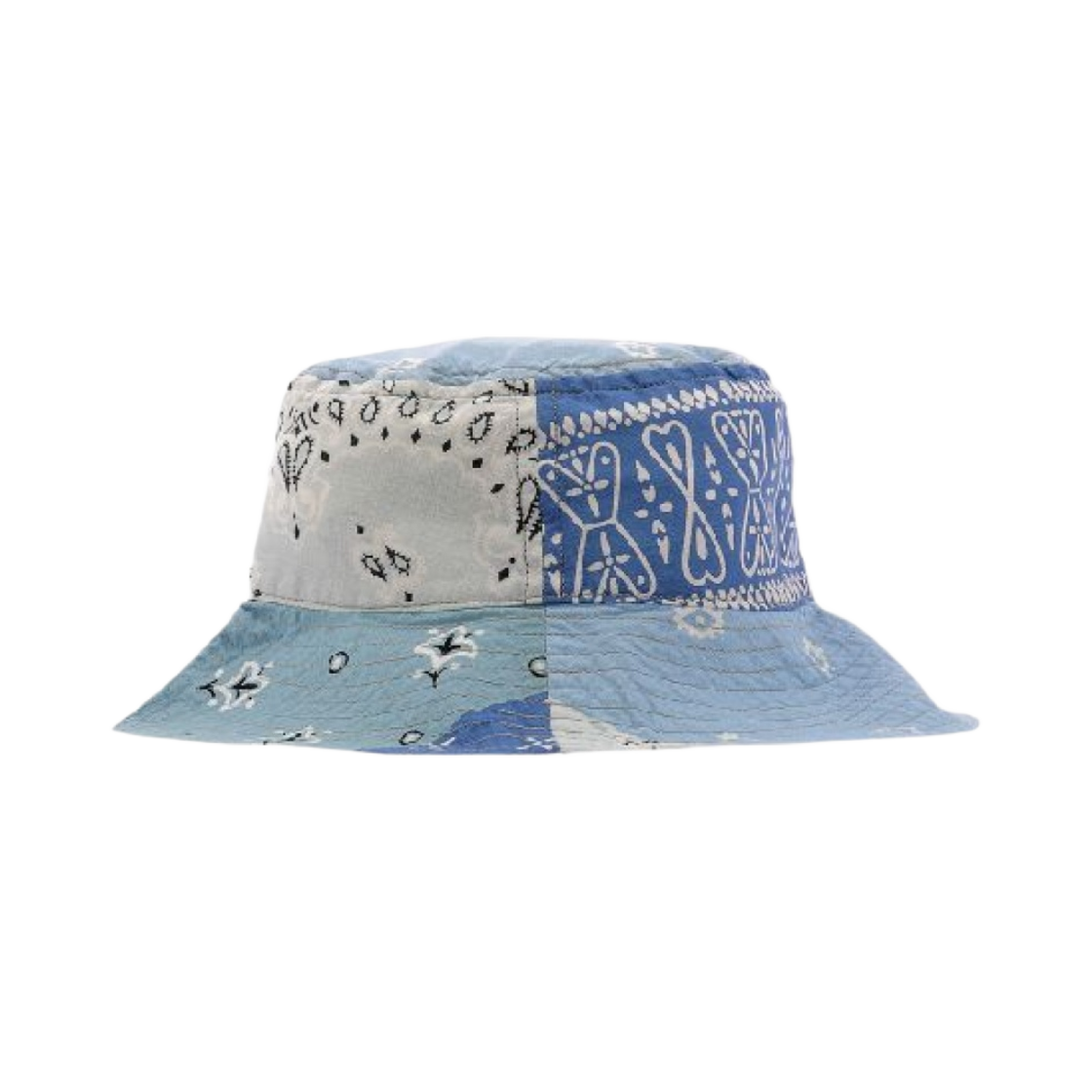 캐피탈 반다나 패치워크 버킷햇 라이트 스카이블루(Kapital Bandana Patchwork Bucket Hat Skyblue) - 2