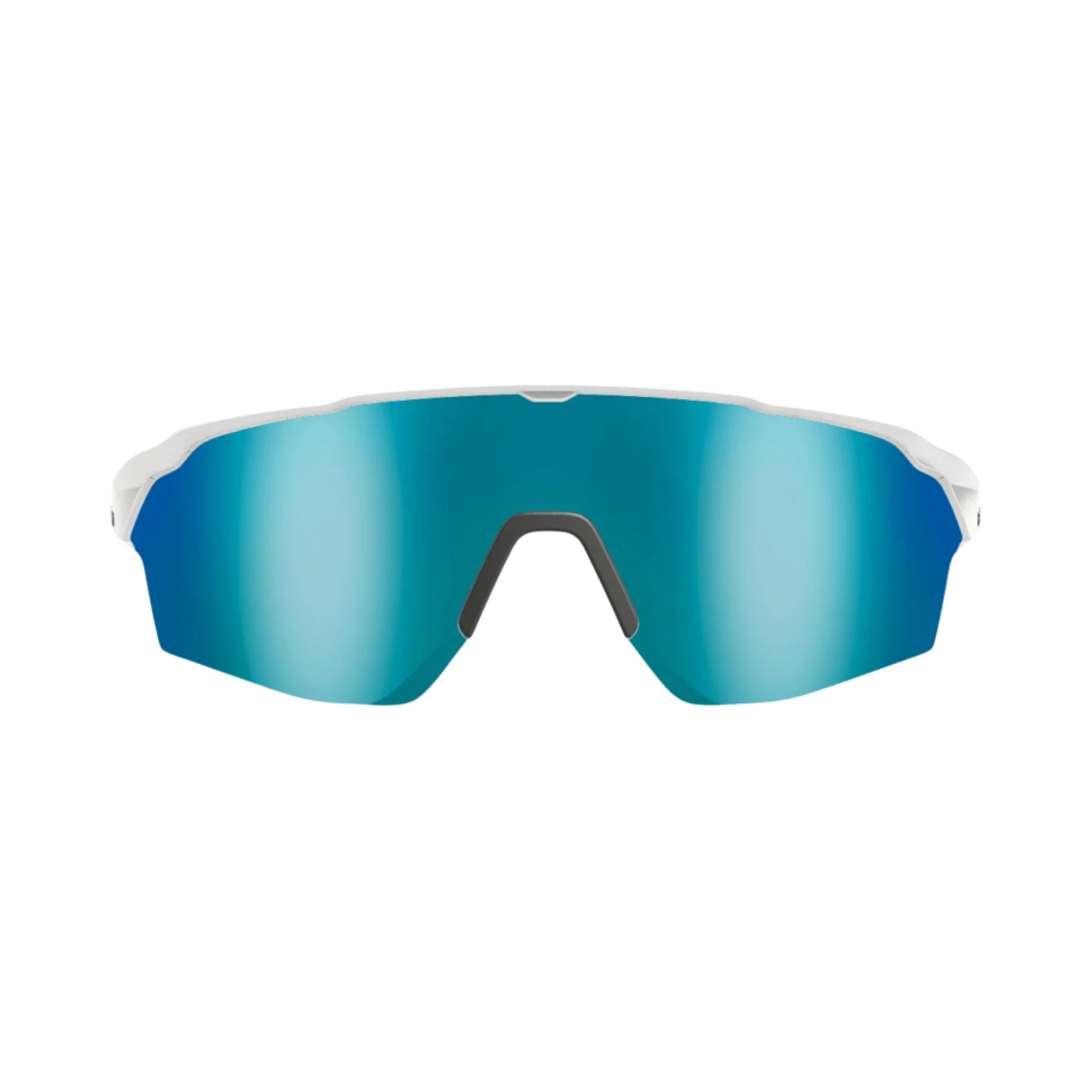 료카 SR-1X 글로스 화이트 프레임 틸 미러 렌즈(Roka SR-1X Gloss White Frame Teal Mirror Lens)
