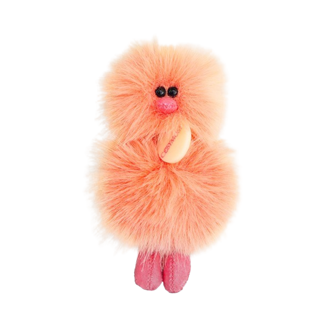 코지모지 미니버드 키링 플럼(Cosymosy Mini Bird Bird Keyring Plum)