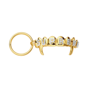 Supreme Fronts Keychain Gold - 19SS