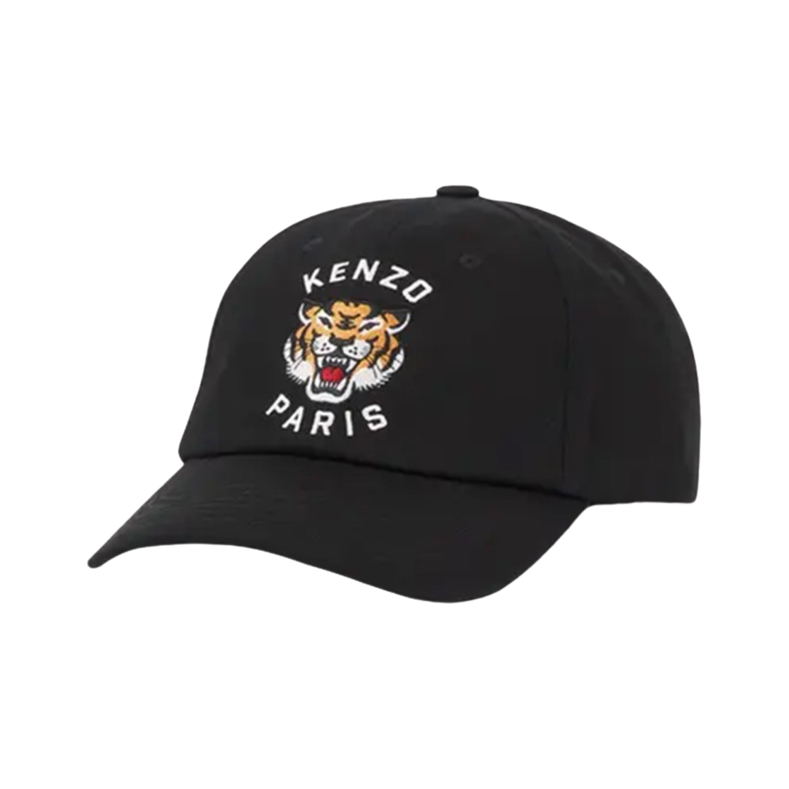 겐조 바시티 타이거 캡 블랙 - 24FW(Kenzo Varsity Tiger Cap Black - 24FW)