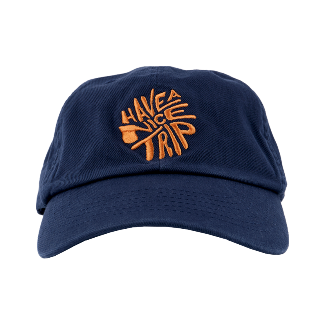 헬로선라이즈 HNT 스월 로고 볼 캡 딥 블루(Hello Sunrise HNT Swirl Logo Ball Cap Deep Blue)