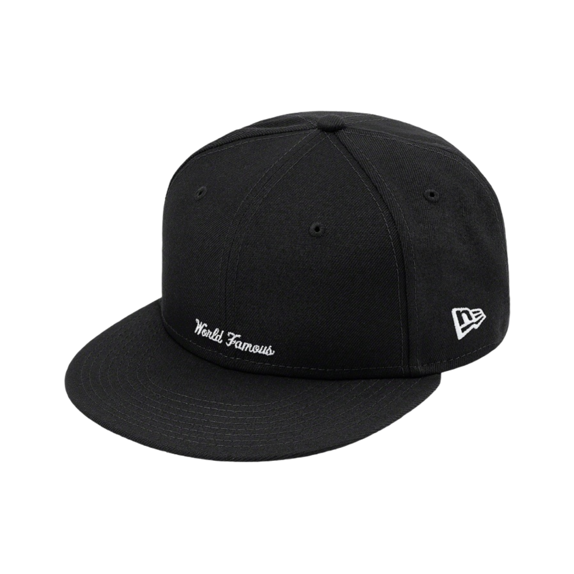 슈프림 리버스 박스로고 뉴에라 블랙 - 21SS