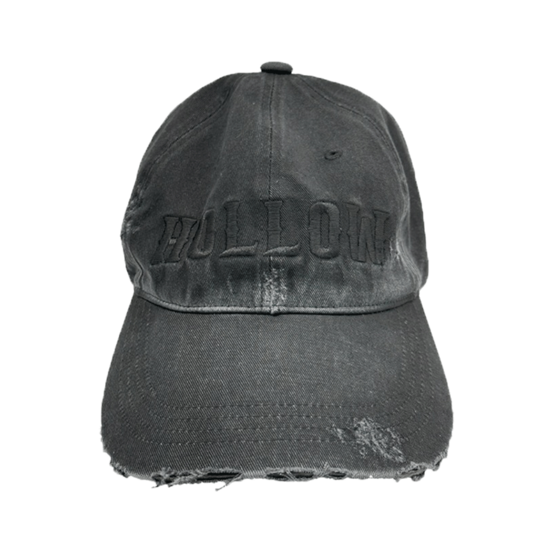 nnd.k.029 Nonnod Hollow Destroyed Cap Vintage Black