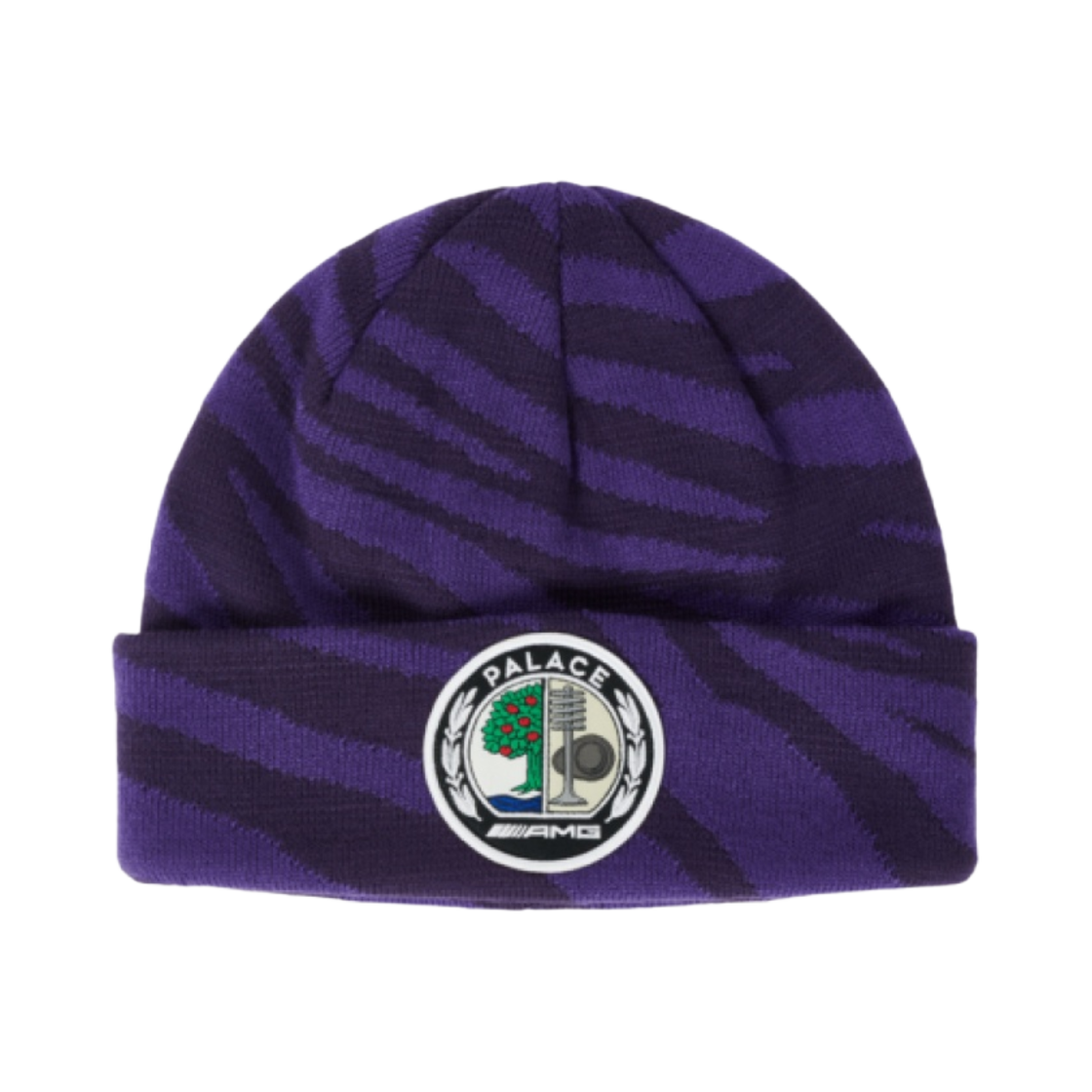 - Palace x AMG Beanie Purple - 21SS