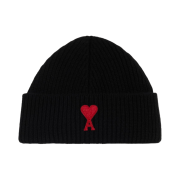 AMI de Coeur Beanie Black