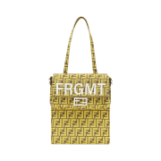 Fendi x Frgmt FF Baguette Foldable Fabric Bag Yellow