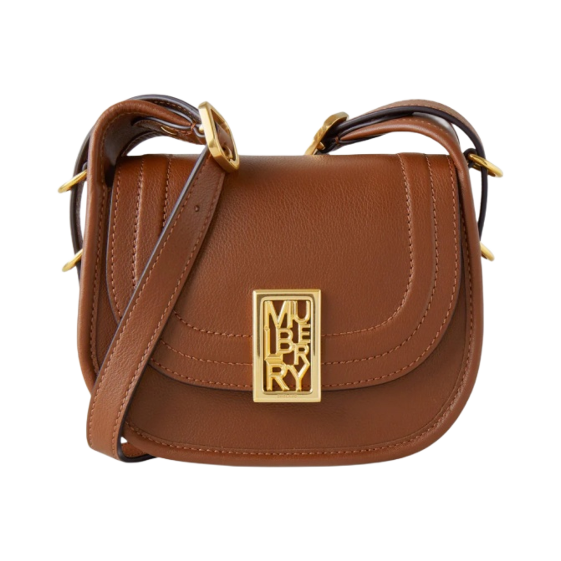 멀버리 미니 실키 카프 세이디 사첼 탄(Mulberry Mini Silky Calf Sadie Satchel Tan) - 1