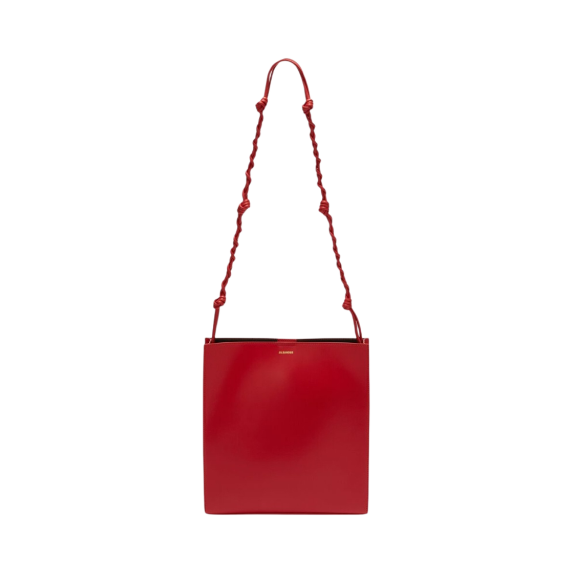 J07WG0023-P4841-628 Jil Sander Tangle Medium Red