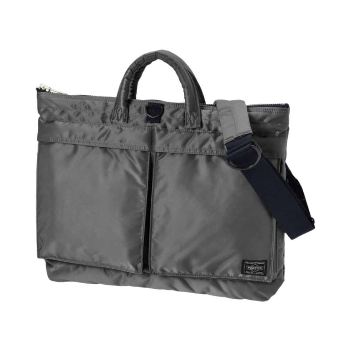 포터 PX 탱커 투웨이 숏 헬멧백 실버 그레이(Porter PX Tanker 2way Short Helmet Bag Silver Grey) - 1