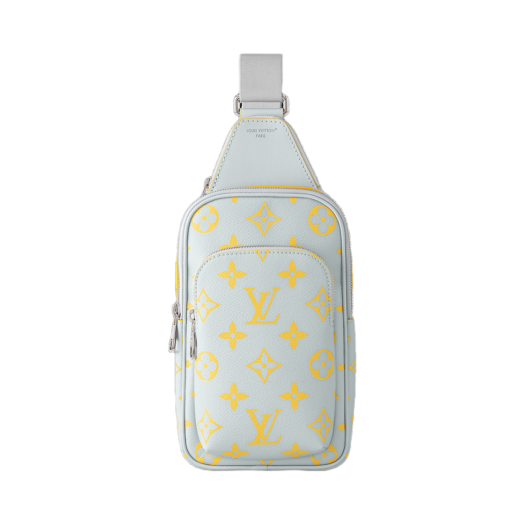 Louis Vuitton Avenue Sling Bag Gray Yellow