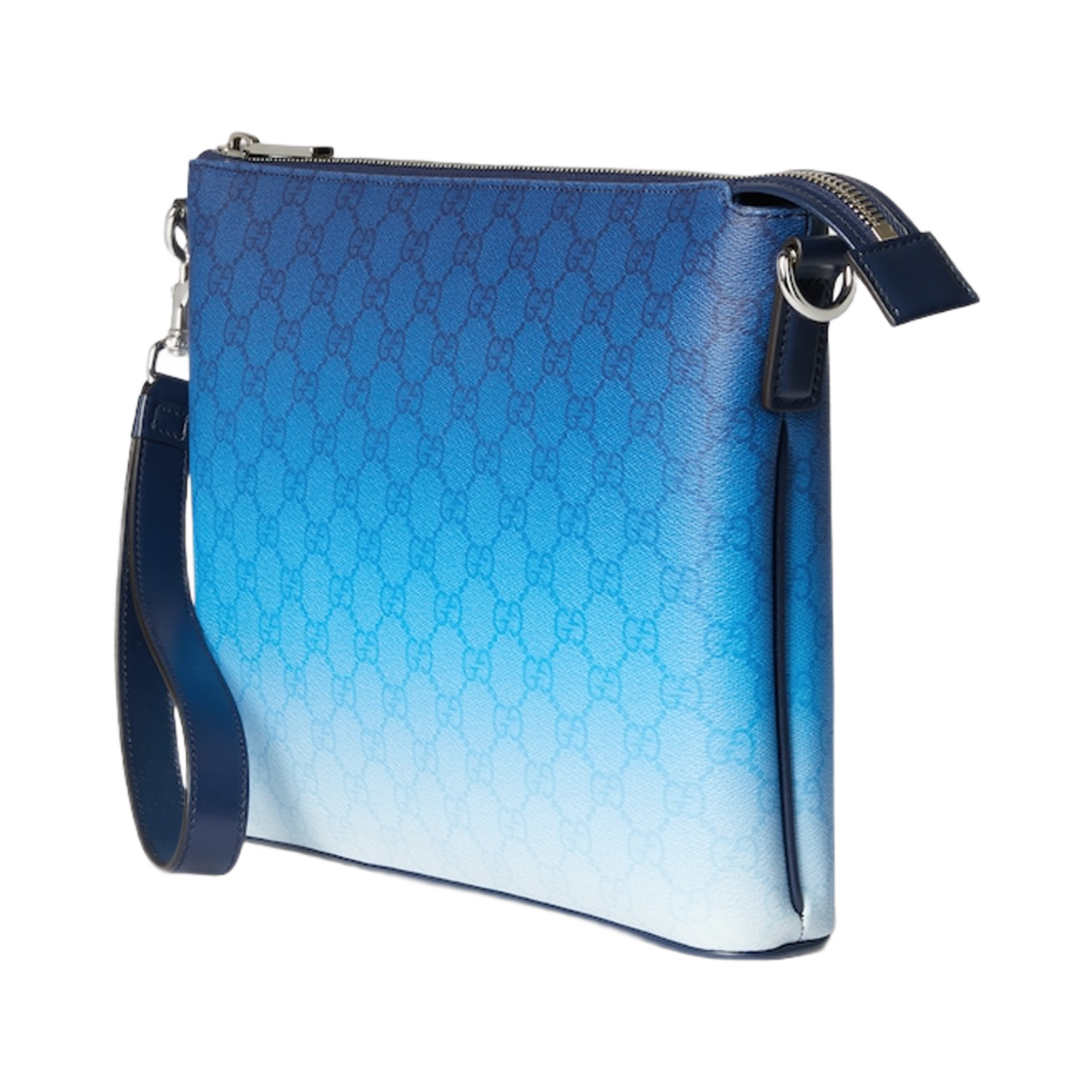 구찌 크로마 미디움 파우치 그라디언트 블루(Gucci Chroma Medium Pouch Gradient Blue) - 2