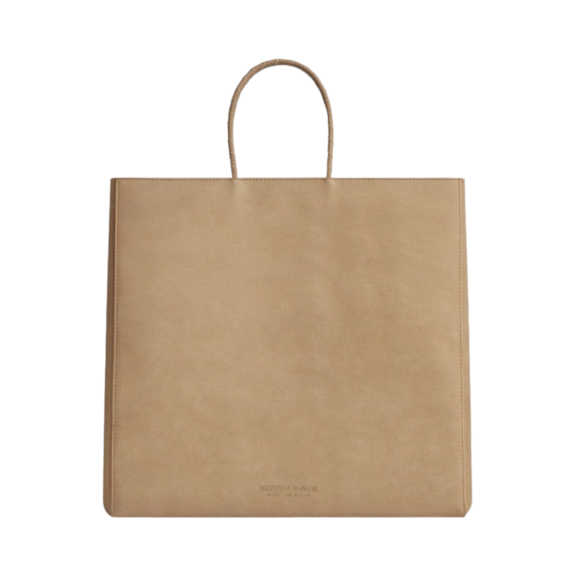 보테가 베네타 더 미디움 브라운 백 크래프트(Bottega Veneta The Medium Brown Bag Kraft) - 1