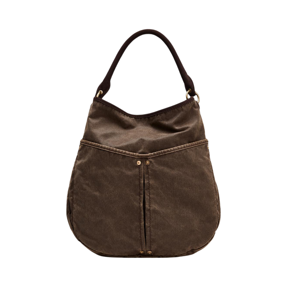 자라 디스트레스드 토트백 브라운(Zara Distressed Tote Bag Brown)