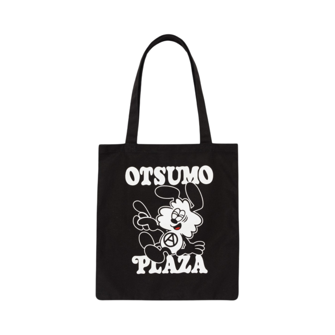 베르디 오츠모 플라자 토트백 블랙 - 오츠모 플라자 한정(Verdy Otsumo Plaza Tote Bag Black - Otsumo Plaza Exclusive)
