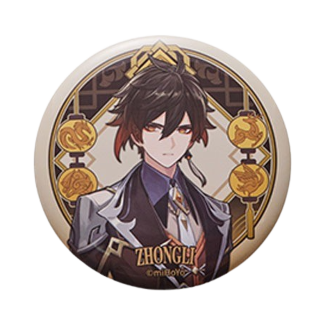 6972957488054 Genshin Badge Liyue Theme Zhongli