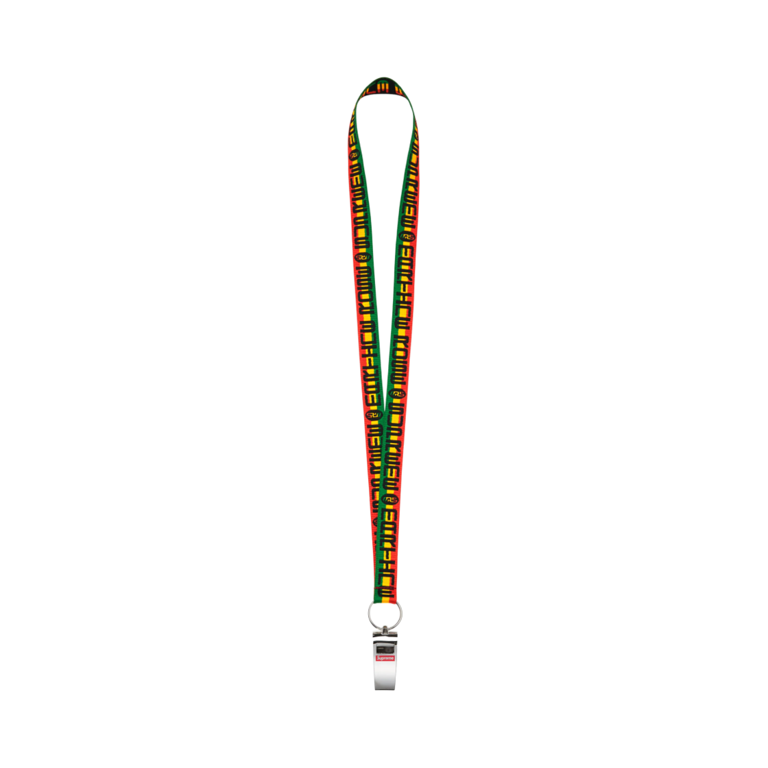 슈프림 x 마틴 로즈 휘슬 랜야드 멀티컬러 - 24FW