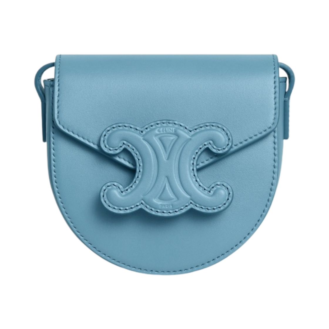 셀린느 스무스 카프스킨 미니 베사체 레더 트리옹프 데님(Celine Mini Besace Cuir Triomphe in Smooth Calfskin Denim) - 1