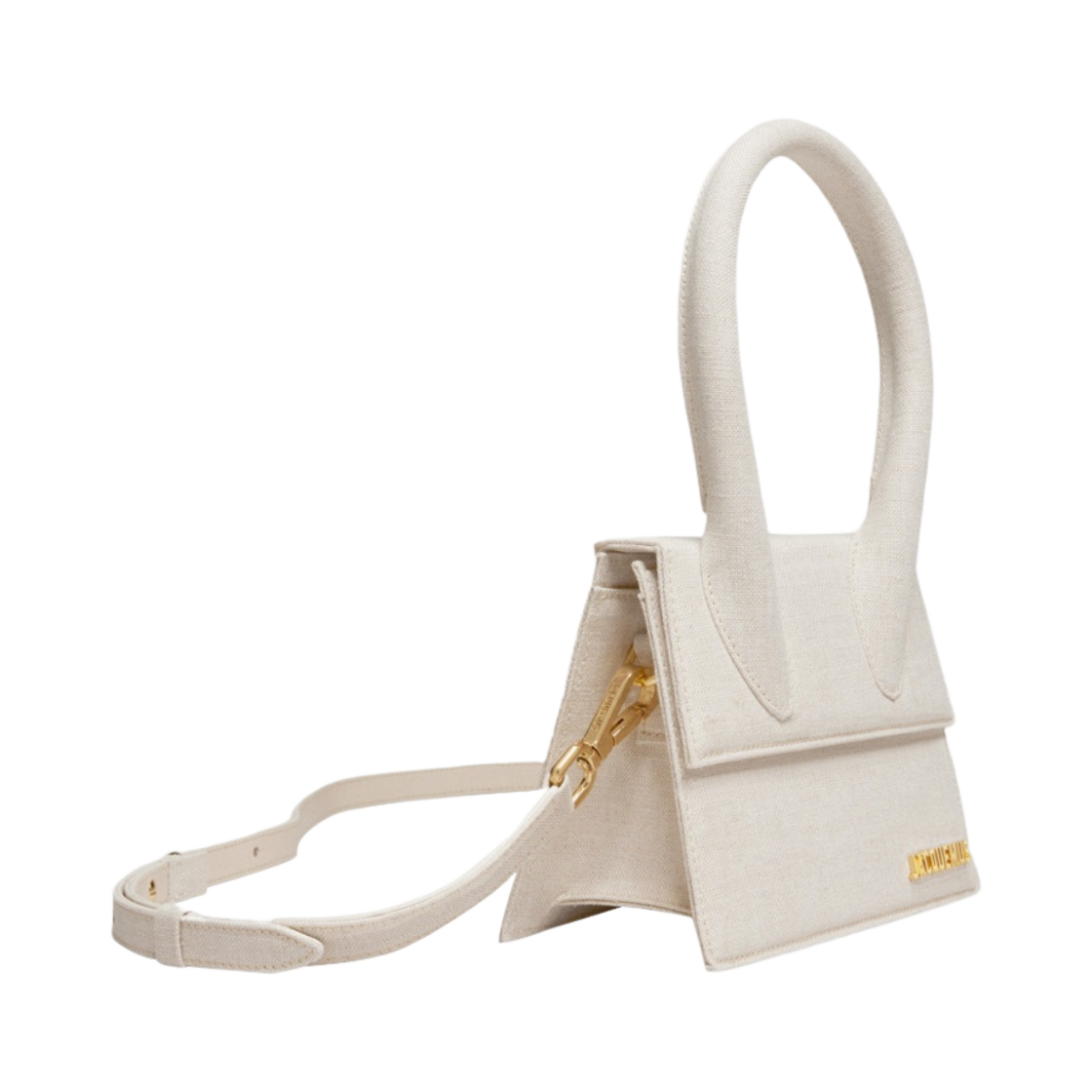 자크뮈스 르 치키토 모옌 시그니쳐 핸드백 라이트 그레이지(Jacquemus Le Chiquito Moyen Signature Handbag Light Greige) - 2