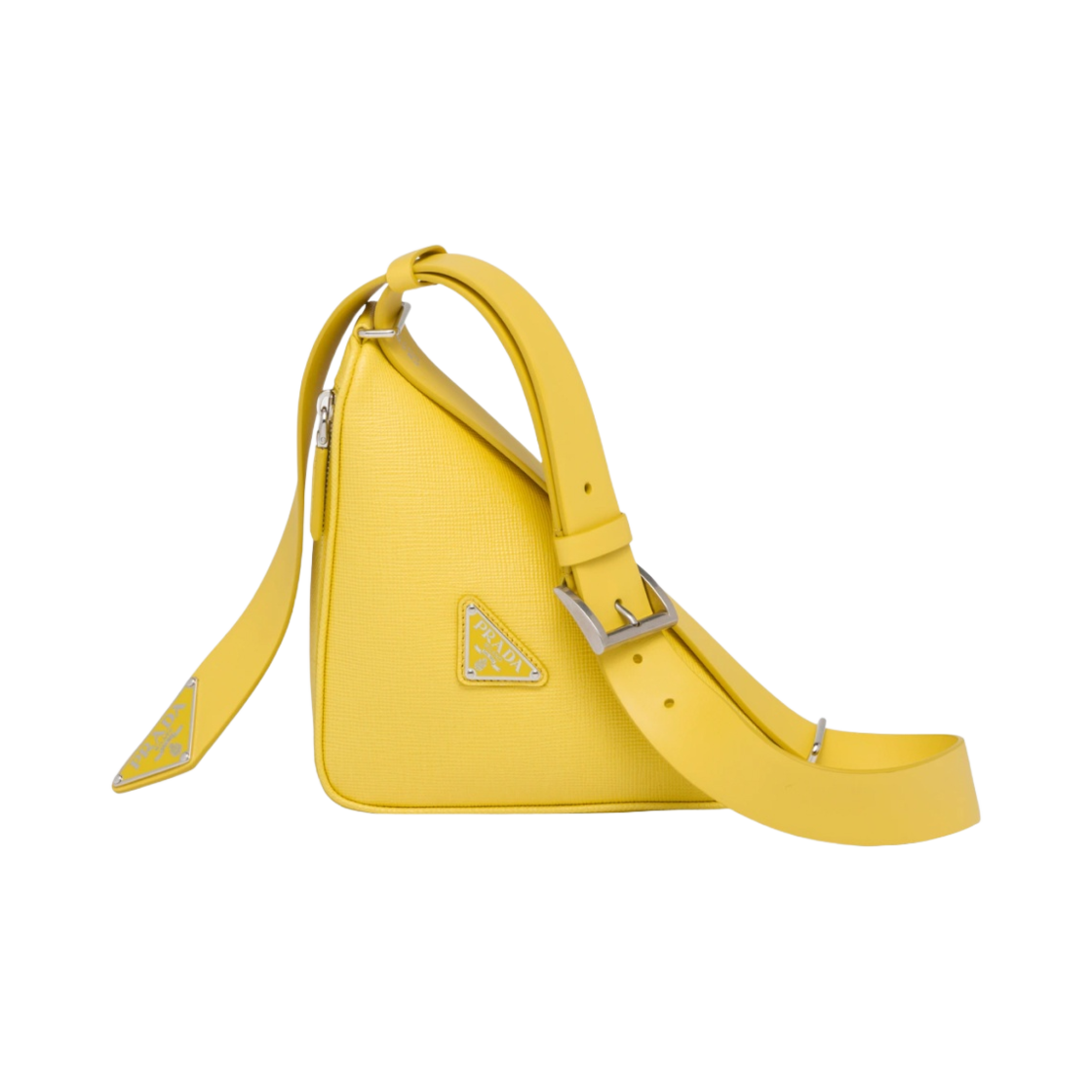 프라다 사피아노 레더 벨트백 써니 옐로우(Prada Saffiano Leather Belt Bag Sunny Yellow) - 1