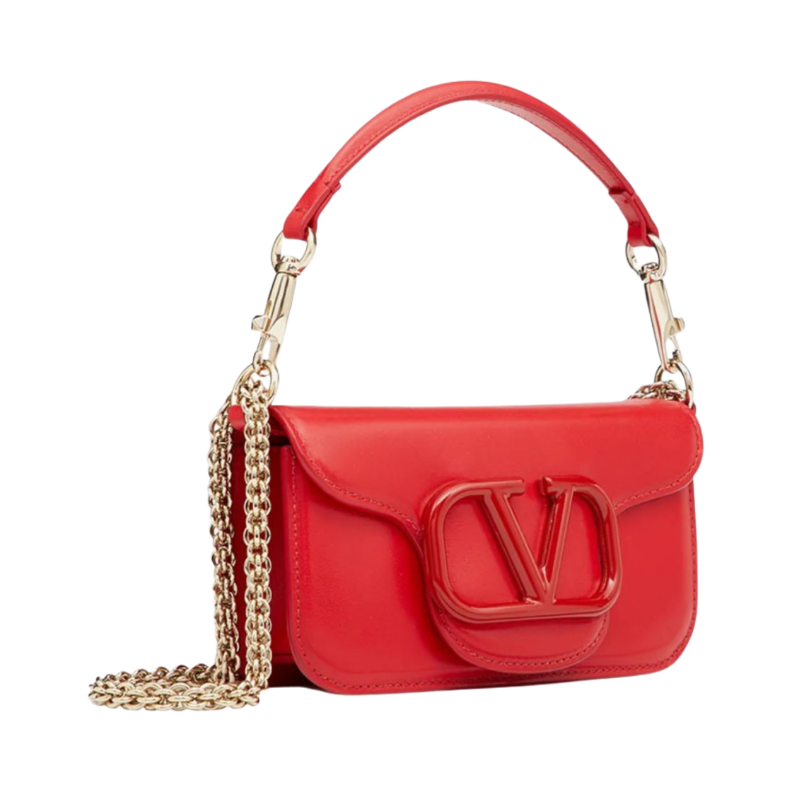 발렌티노 로코 카프스킨 숄더백 루즈 퓌르(Valentino Loco Calfskin Shoulder Bag Rouge Pur) - 2