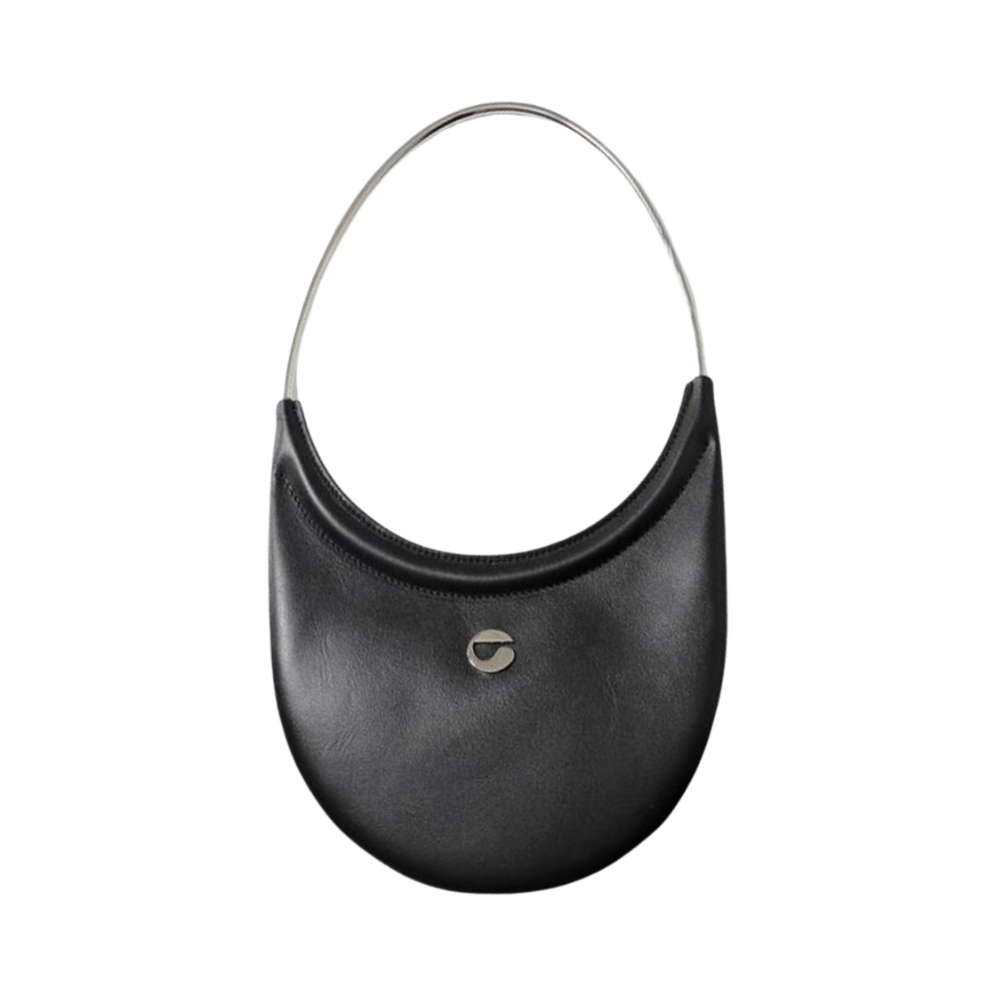 COPBA13405 Coperni Ring Swipe Shoulder Bag Black