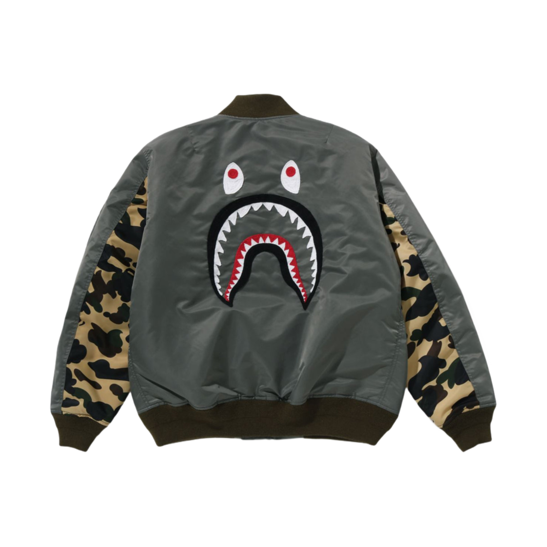 베이프 샤크 MA-1 그레이(BAPE Shark MA-1 Grey)