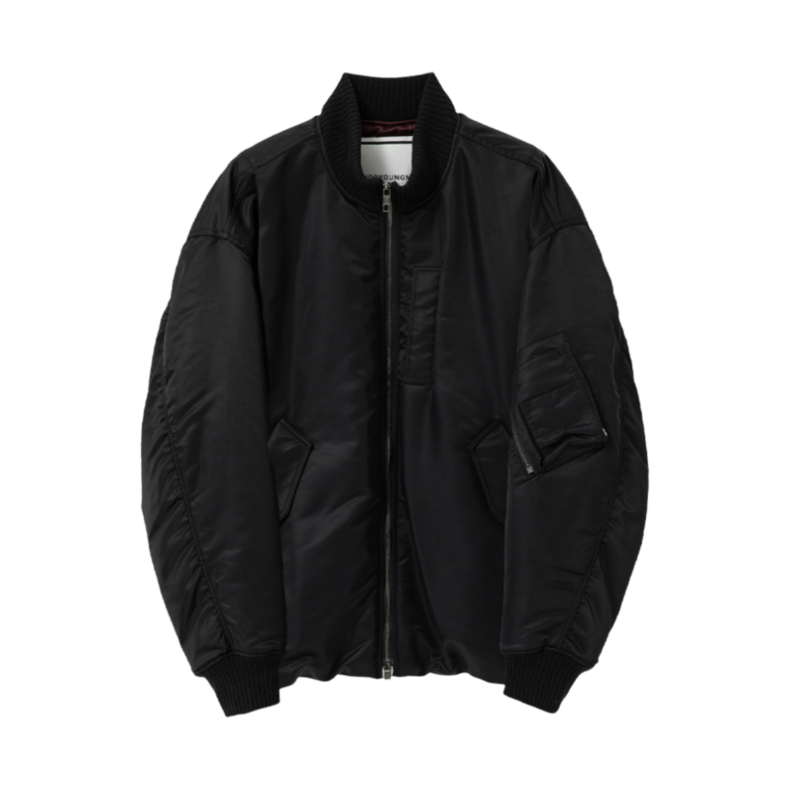 우영미 오버핏 MA-1 블랙 - 24FW(Wooyoungmi Over Fit MA-1 Black - 24FW)