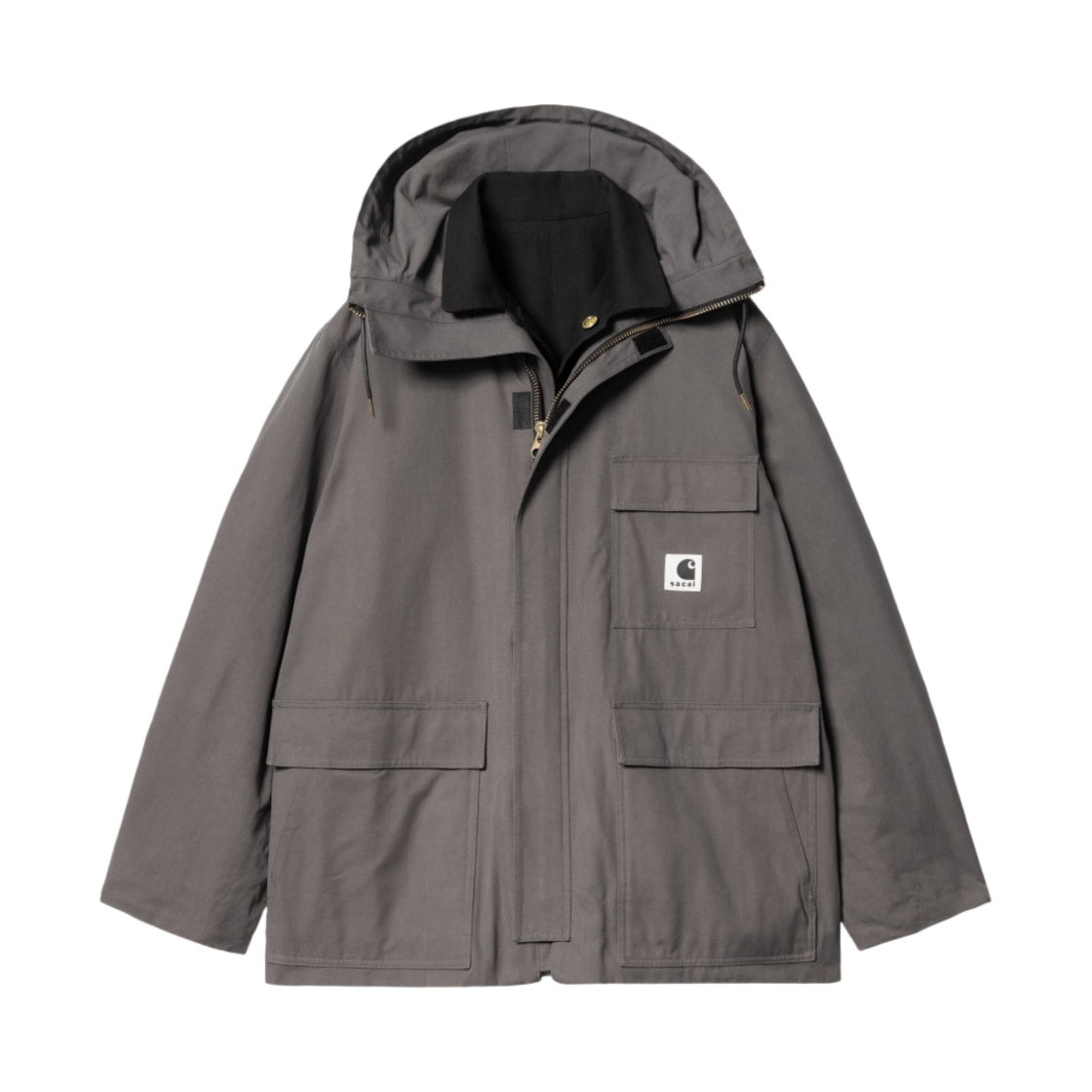 ほぼ新品Carhartt WIP Duck x Nylon Twill Coat Duck x Nylon Twill Coat — Beige x Khaki – La Garçonne