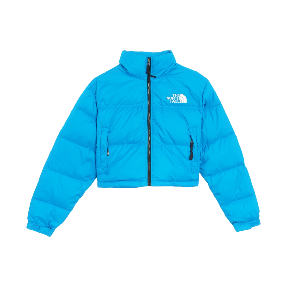 (W) 노스페이스 눕시 숏 자켓 어쿠스틱 블루((W) The North Face Nuptse Short Jacket Acoustic Blue) - 1