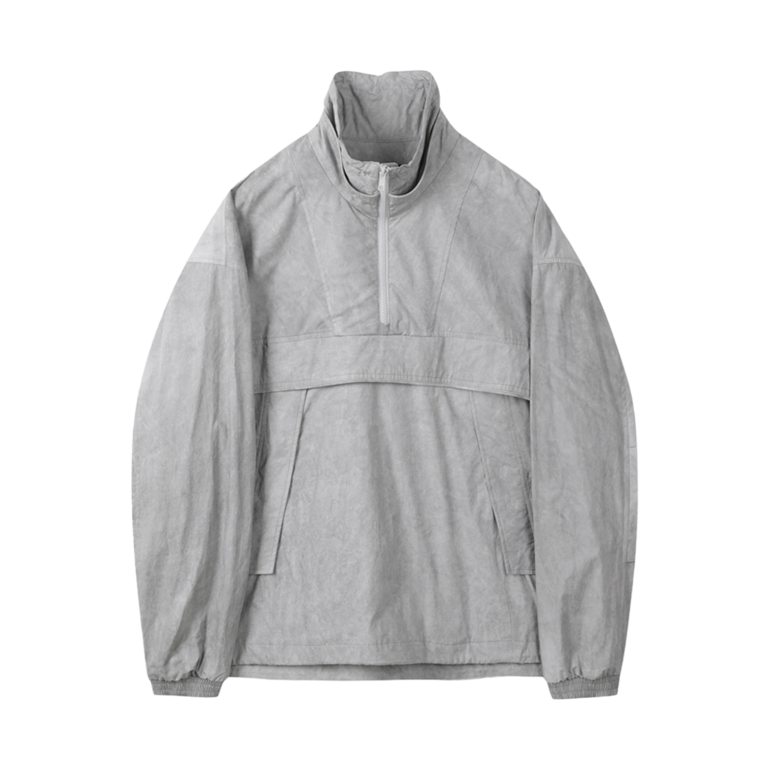CWTAS25111GYX Customellow Fabric Dyed Anorak Jacket Gray